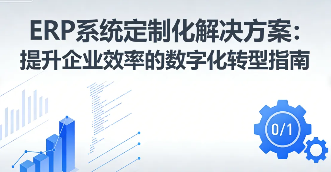 ERP系统定制化解决方案：提升企业效率的数字化转型指南