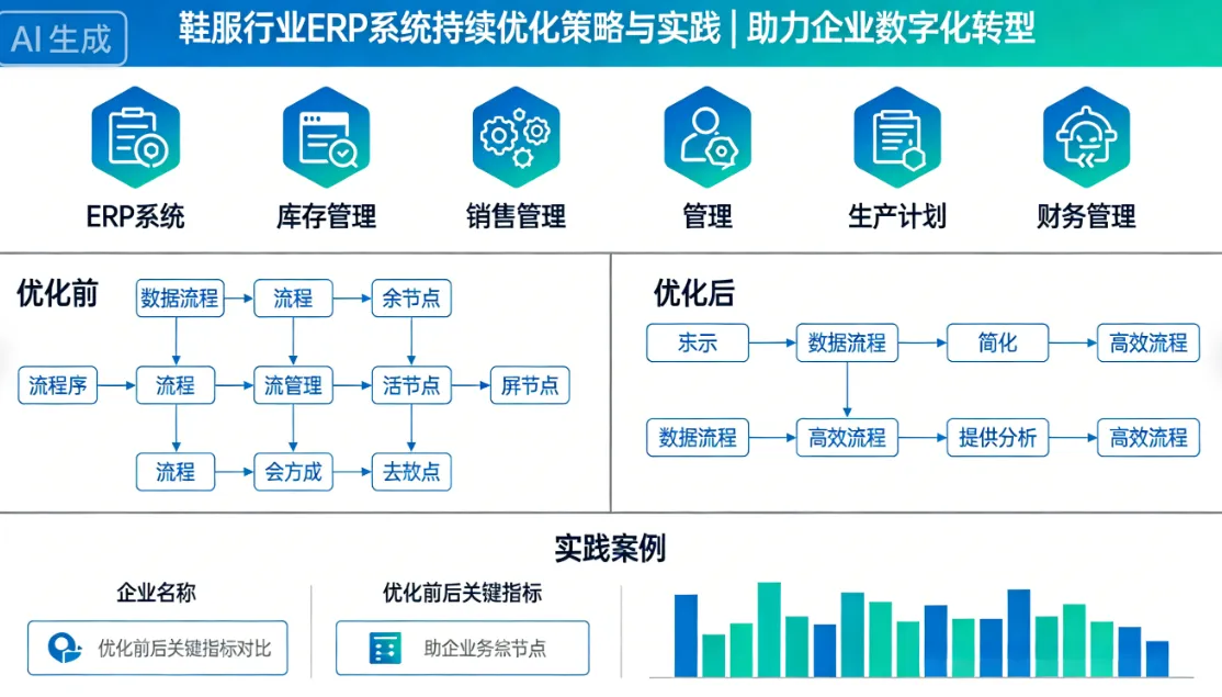 鞋服行业ERP系统持续优化策略与实践 | 助力企业数字化转型