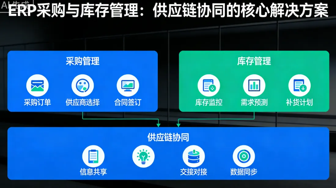 ERP采购与库存管理：供应链协同的核心解决方案
