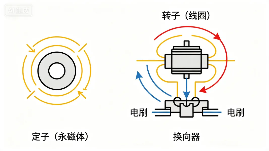 入门级通俗理解电机原理(附各类电机动态图解析)