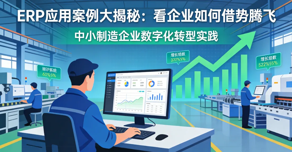 ERP 应用案例大揭秘：看企业如何借势腾飞