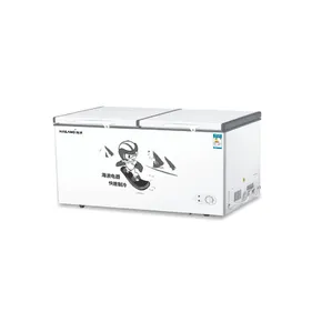 Double top open large lid refrigerated freezer BD-BC-788.528.428