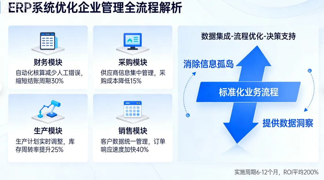 ERP系统如何优化企业管理？