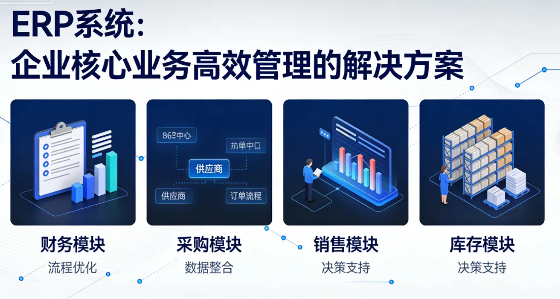 ERP系统:企业核心业务高效管理的解决方案