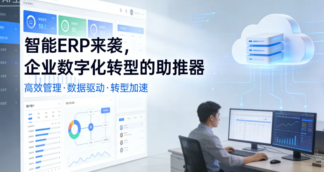 智能 ERP 来袭，企业数字化转型的助推器