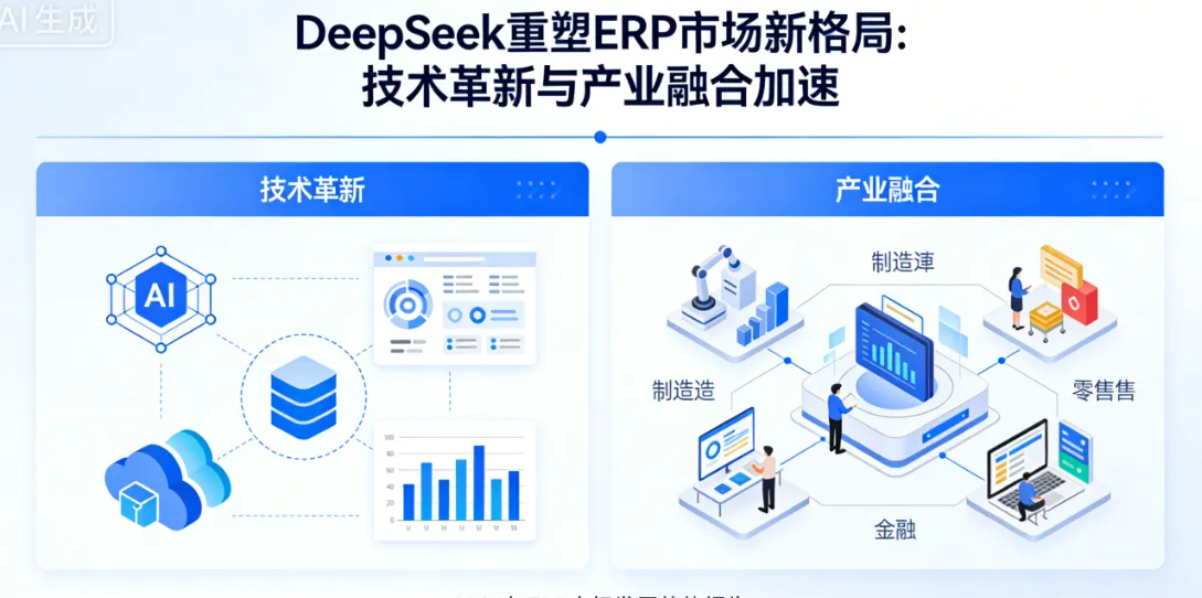 DeepSeek重塑ERP市场新格局：技术革新与产业融合加速
