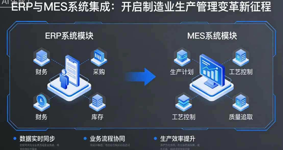 ERP 与 MES 系统集成：开启制造业生产管理变革新征程