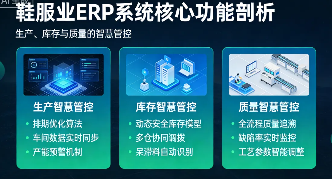 鞋服业 ERP 系统核心功能剖析：生产、库存与质量的智慧管控