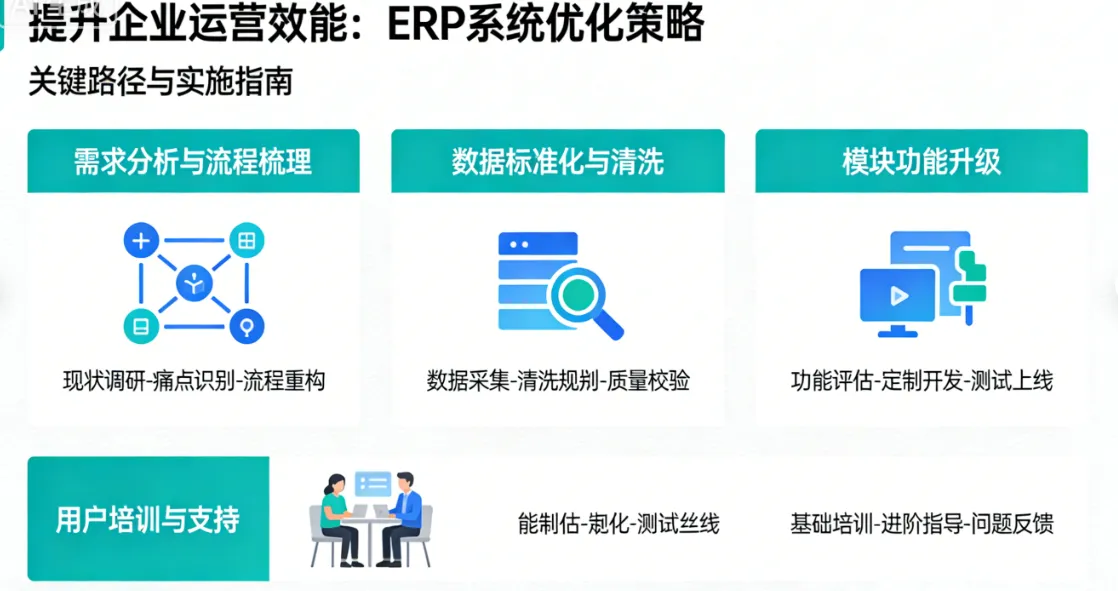 提升企业运营效能，ERP 系统的优化策略