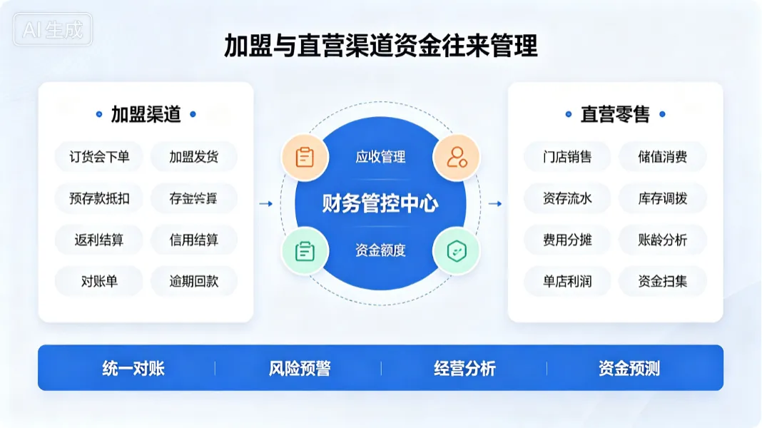 服装ERP财务管理模块:业财一体化管控与专属成本核算方案
