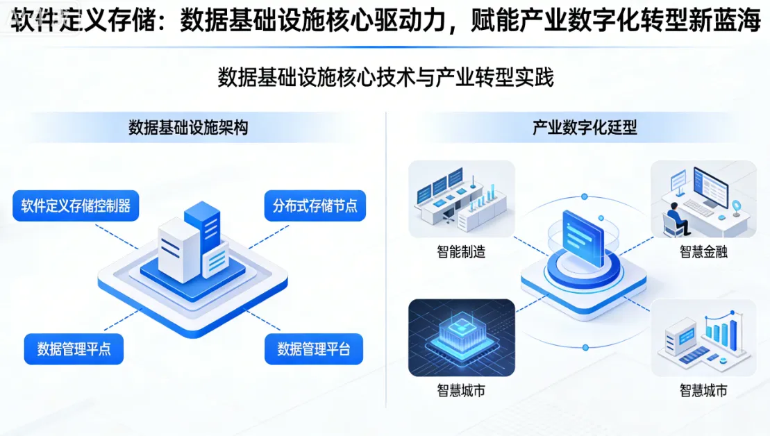 软件定义存储：数据基础设施核心驱动力，赋能产业数字化转型新蓝海