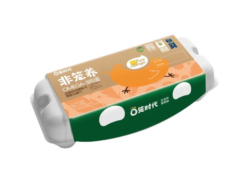 非笼养OMEGA-3鸡蛋 10枚装