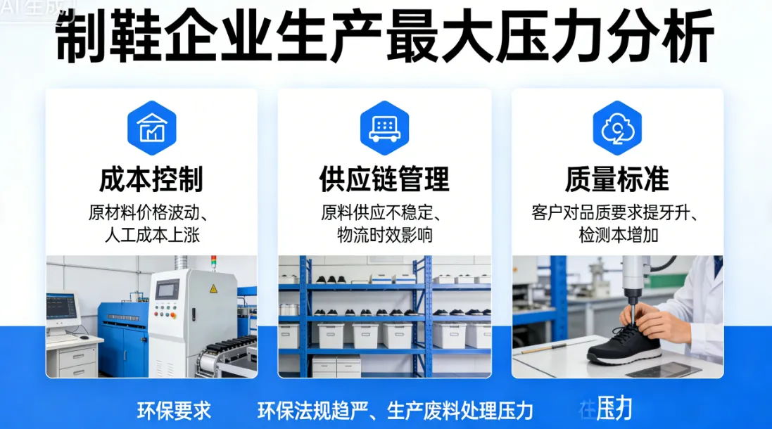 制鞋企业生产最大的压力是什么?