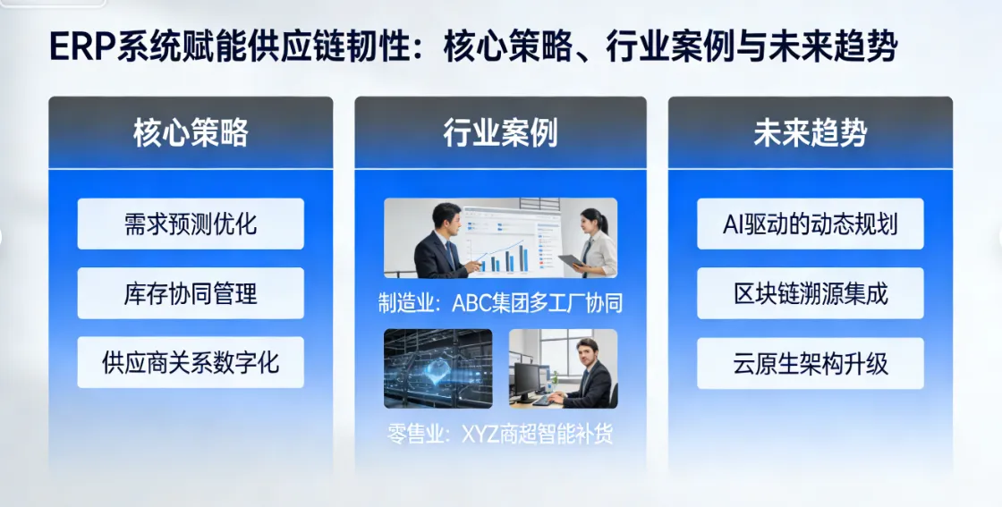 ERP系统赋能供应链韧性：核心策略、行业案例与未来趋势