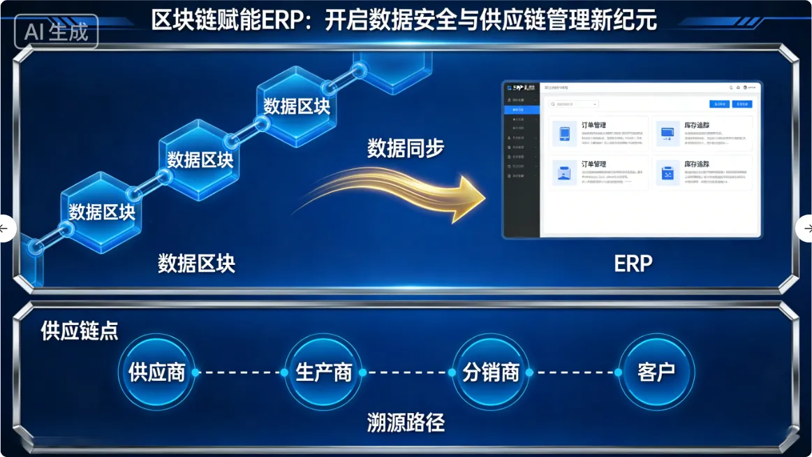 区块链赋能 ERP：开启数据安全与供应链管理新纪元