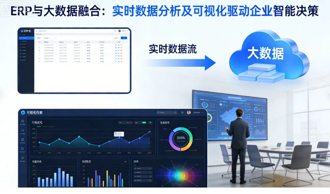 ERP与大数据融合：实时数据分析及可视化驱动企业智能决策
