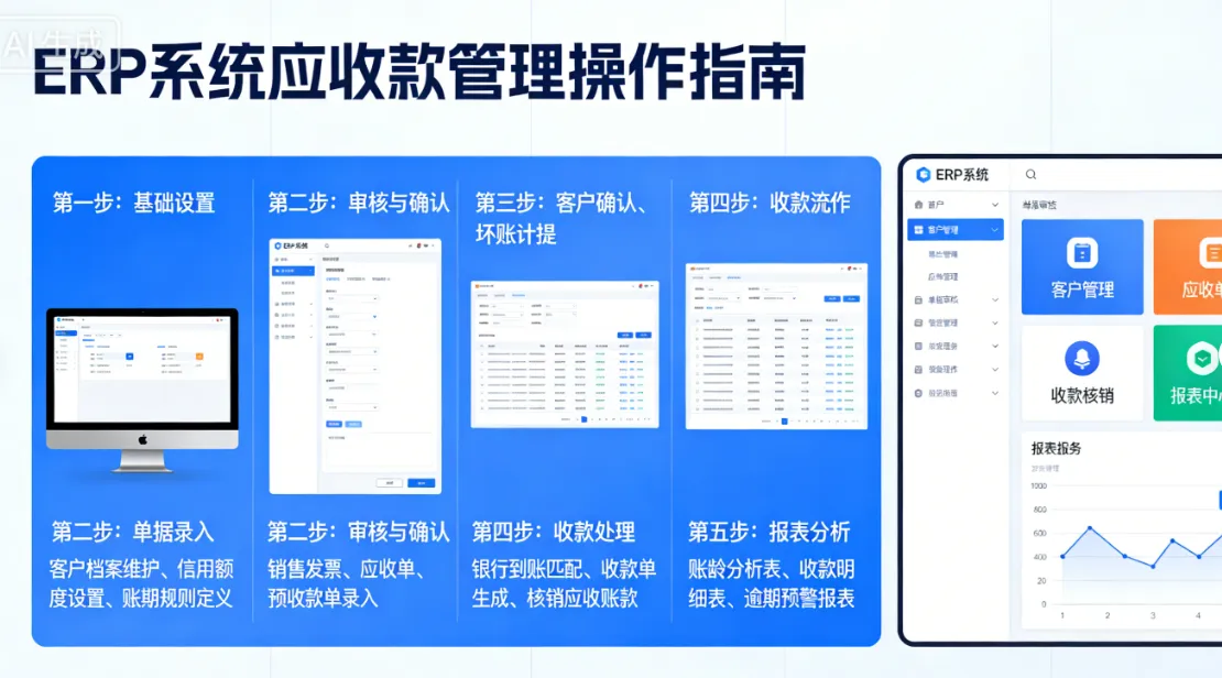 如何利用ERP系统进行应收款管理