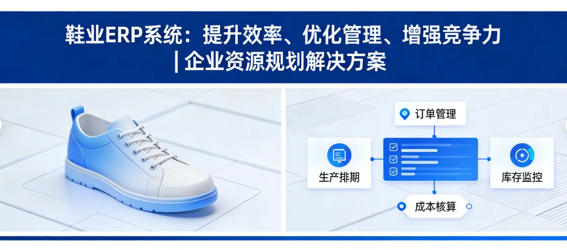 鞋业ERP系统：提升效率、优化管理、增强竞争力 | 企业资源规划解决方案