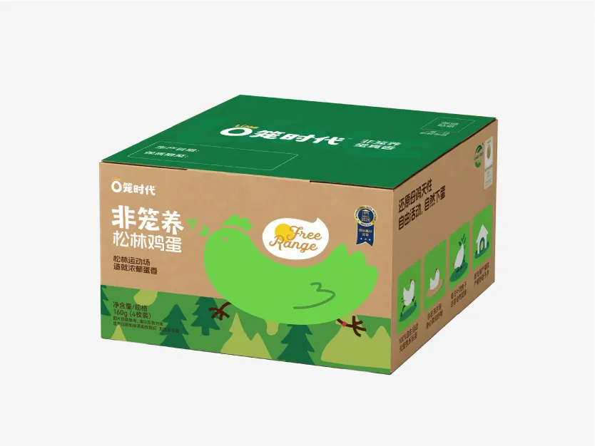 非笼养松林鸡蛋 4枚装