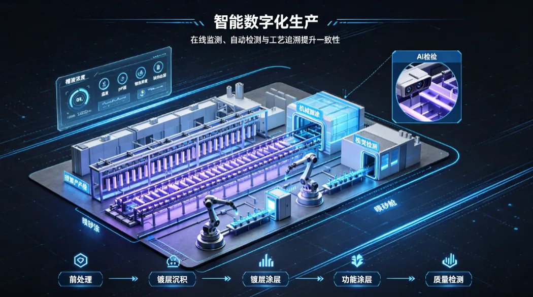 表面处理技术核心体系、应用价值及当代表面处理行业发展趋势深度解析