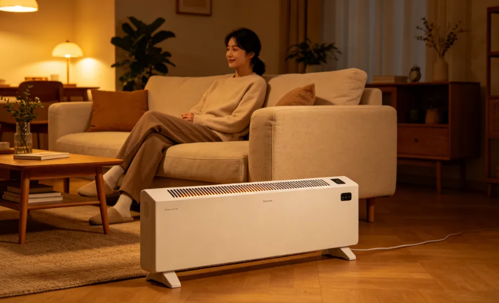 家用取暖器：比电热毯更灵活，比空调更适配的居家取暖优选