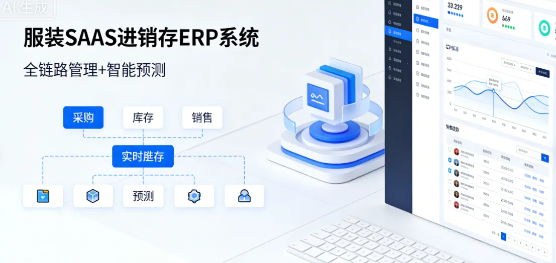 服装SAAS进销存ERP系统 - 全链路管理+智能预测 | 顺通