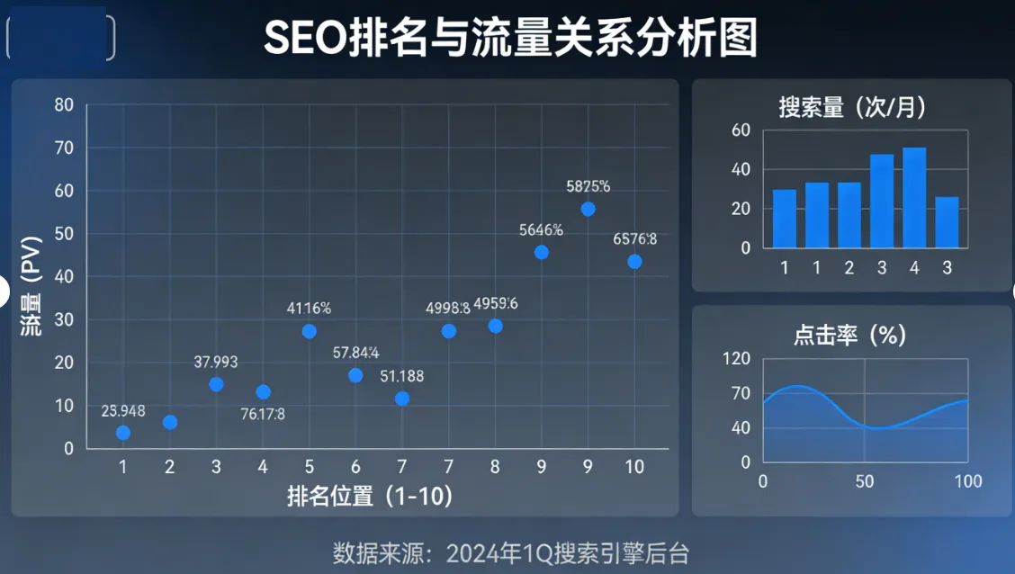 SEO优化核心：拆解排名与流量的“暧昧”关系，解锁ERP网站流量增长密码
