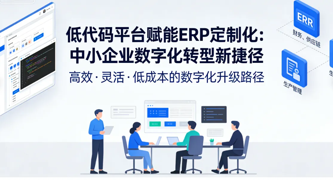 低代码平台赋能 ERP 定制化：中小企业数字化转型新捷径