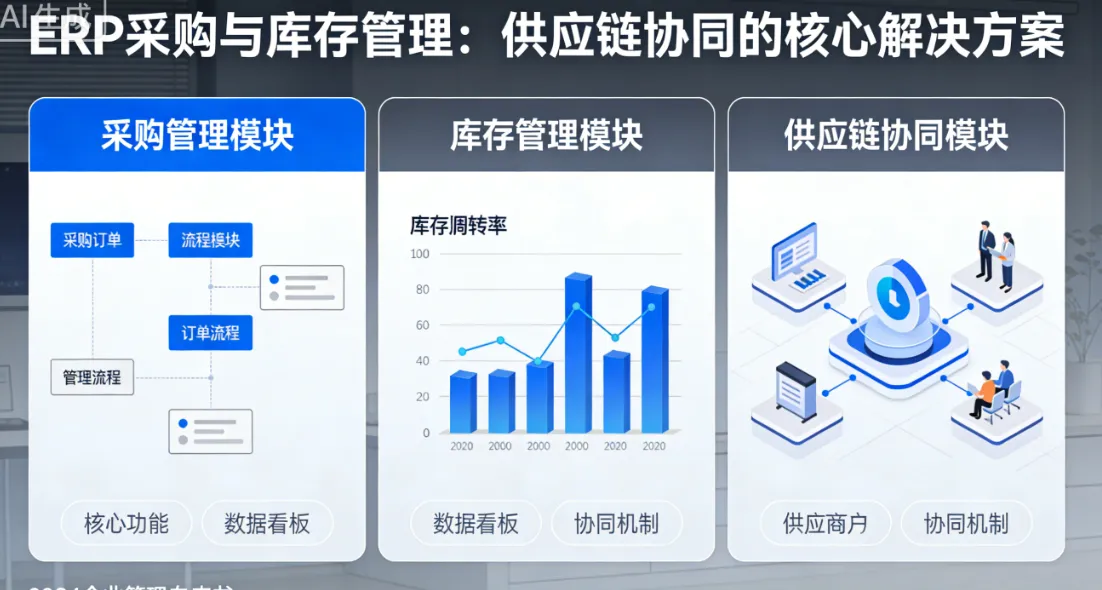 ERP采购与库存管理：供应链协同的核心解决方案