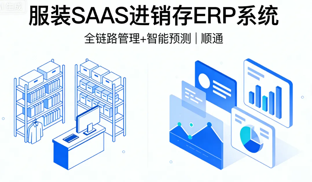 服装SAAS进销存ERP系统 - 全链路管理+智能预测 | 顺通
