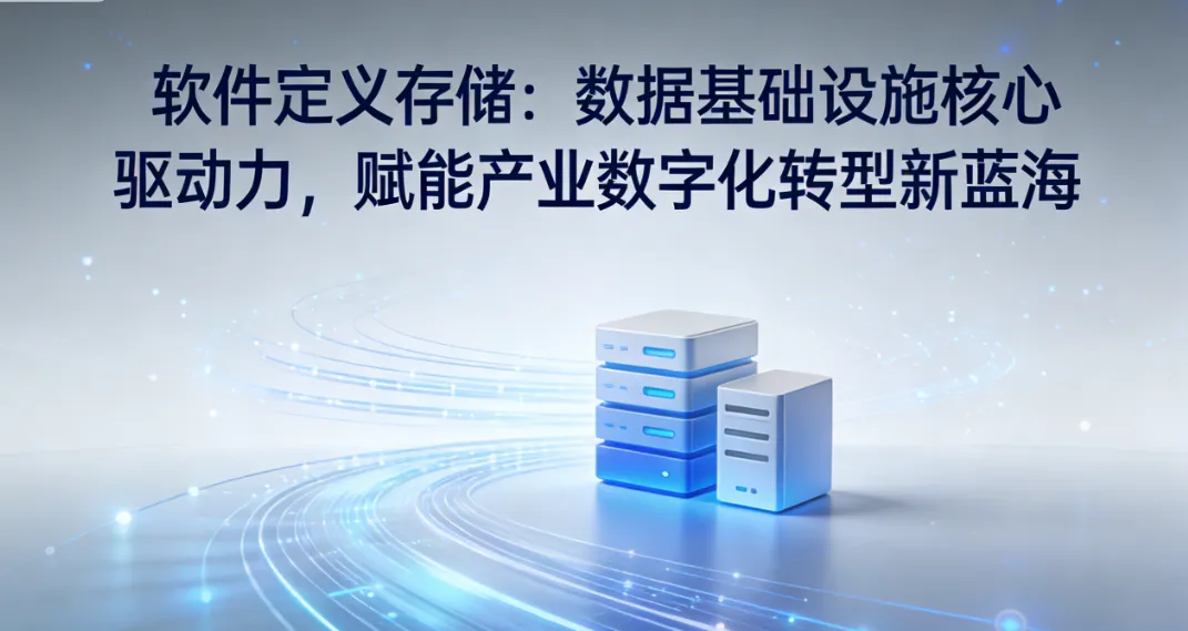 软件定义存储：数据基础设施核心驱动力，赋能产业数字化转型新蓝海