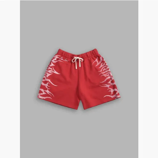 美式豹纹男士宽松篮球运动短裤棉质吸汗透气夏季五分裤休闲男短裤