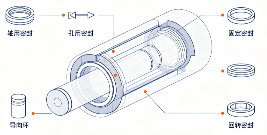 Understand industrial seals: classification, materials, and installation specifications, learn them all at once without stepping on them