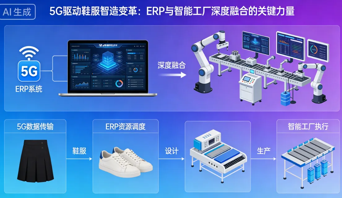 5G驱动鞋服智造变革：ERP与智能工厂深度融合的关键力量