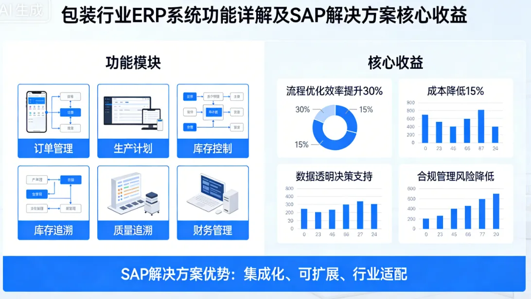 包装行业ERP系统功能详解及SAP解决方案核心收益