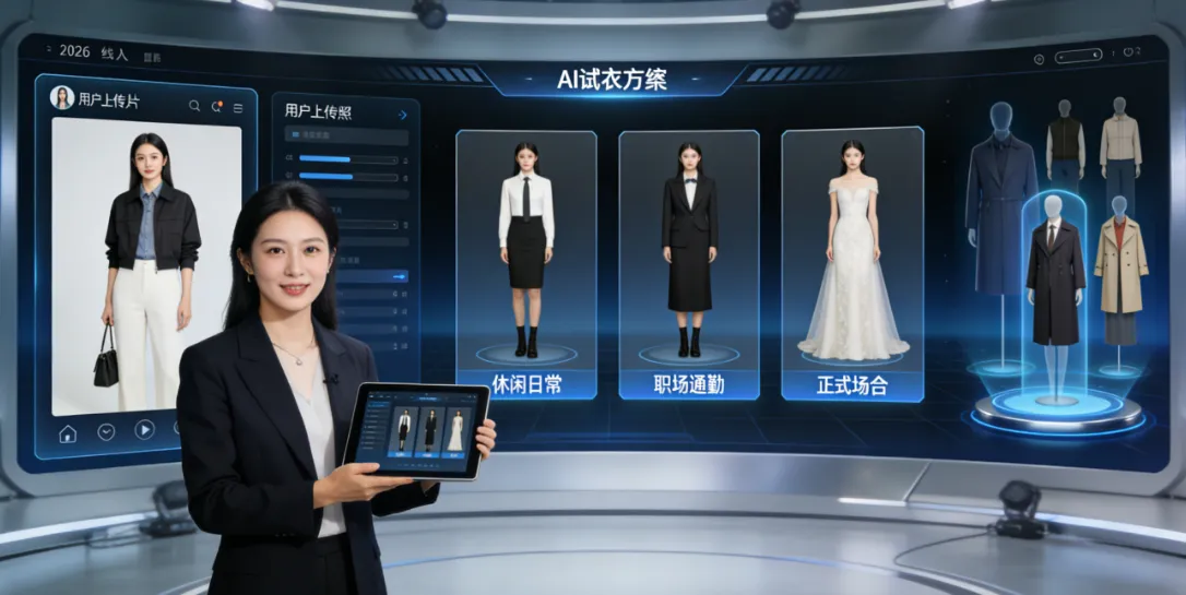 AI 试衣引爆消费端体验升级，服装企业如何借顺通服装智能 ERP 高效承接新机遇？