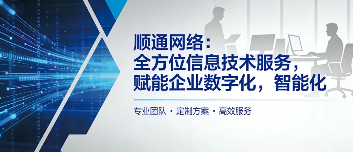 顺通网络：全方位信息技术服务，赋能企业数字化，智能化