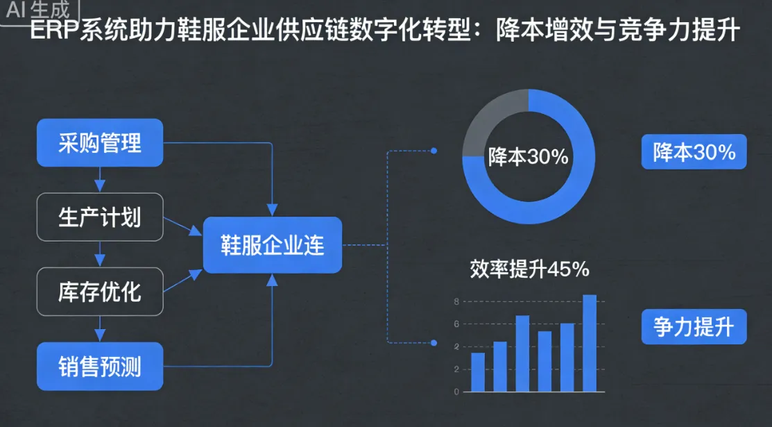 ERP系统助力鞋服企业供应链数字化转型：降本增效与竞争力提升