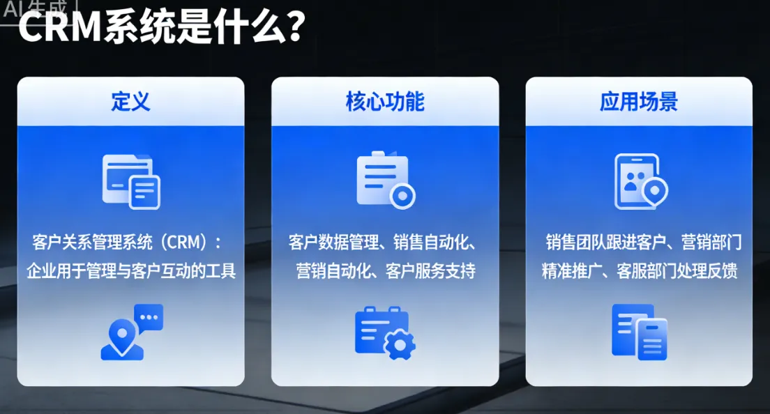 CRM系统是什么?