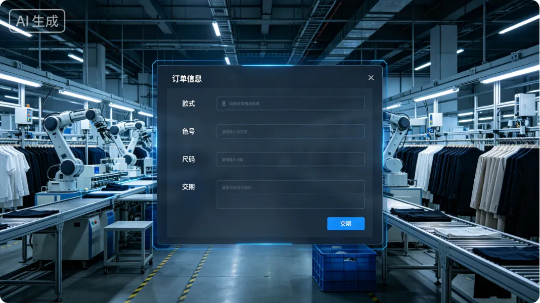 服装生产ERP订单管理：以PMC为中枢的数字化源头基石