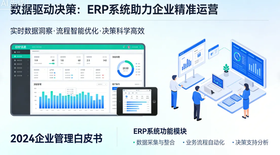 数据驱动决策：ERP 系统助力企业精准运营