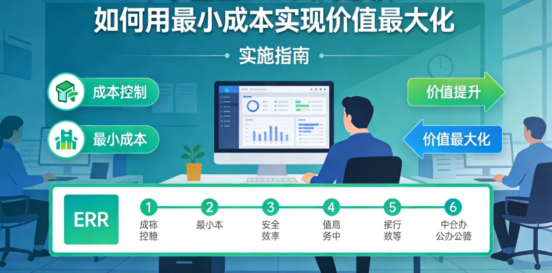中小企业 ERP 入门必读：如何用最小成本实现价值最大化