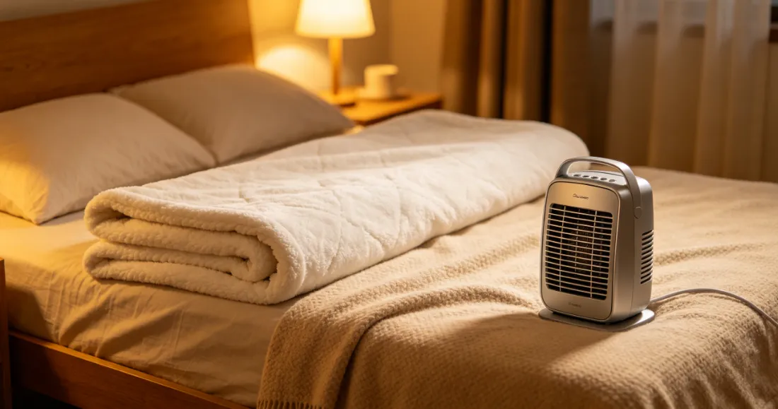 家用取暖器：比电热毯更灵活，比空调更适配的居家取暖优选