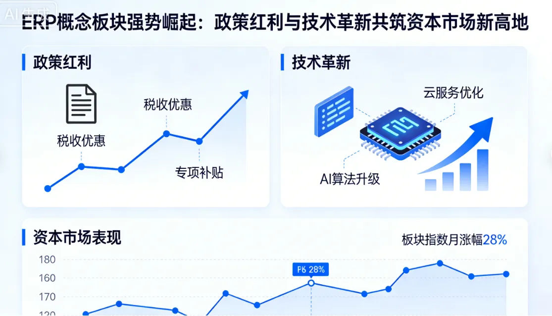 ERP概念板块强势崛起：政策红利与技术革新共筑资本市场新高地