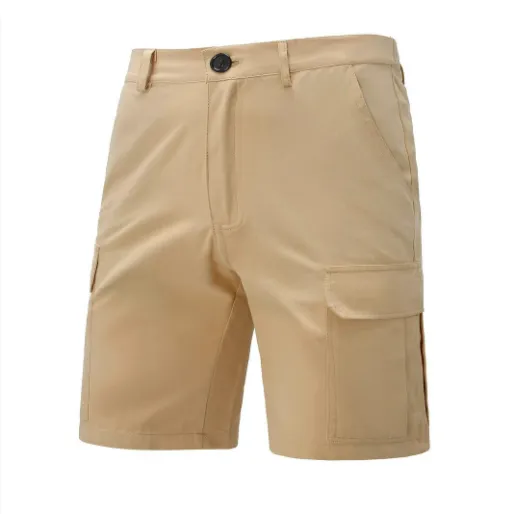 欧码跨境外贸欧美男士夏季运动休闲大码梭织布沙滩短裤男 短裤男