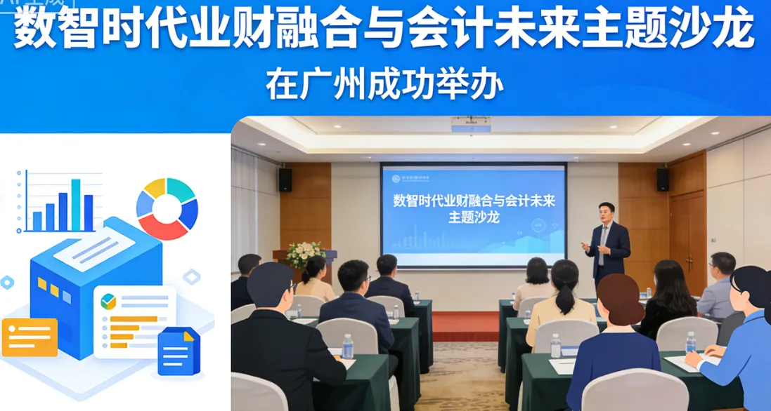 数智时代业财融合与会计未来主题沙龙在广州成功举办